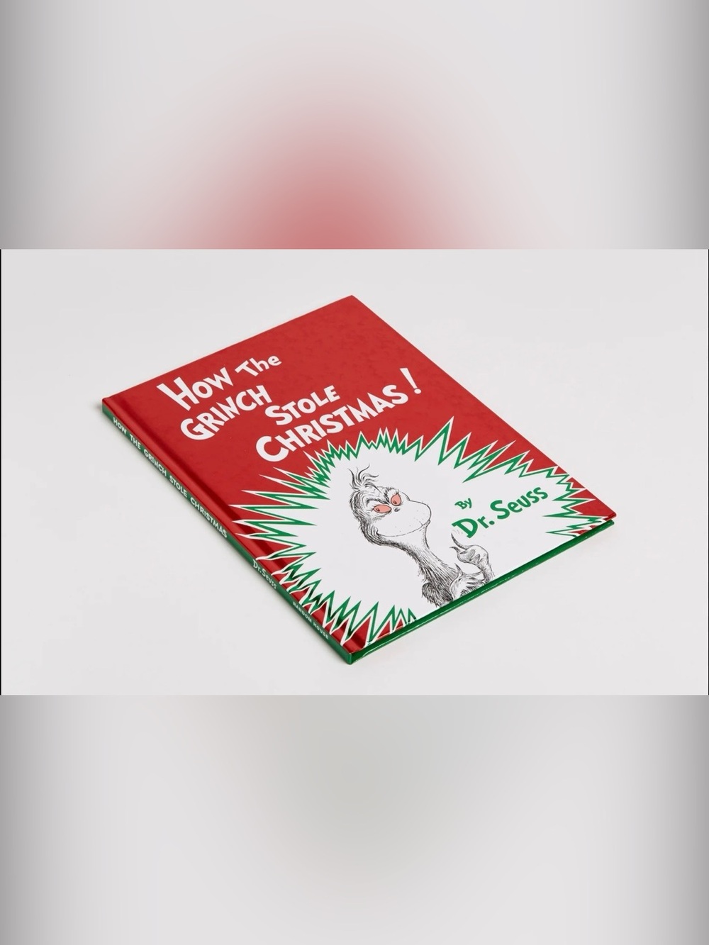 Dr. Suess ‘How the Grinch Stole Christmas’ Hardcover Book